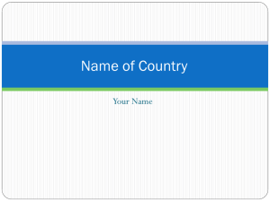 Name of Country