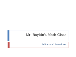 File - Mr. Boykin`s Math Class