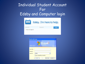 Edsby & Computer Login Setup Guide for Newsome Students