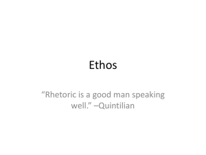 Ethos - The University of West Georgia