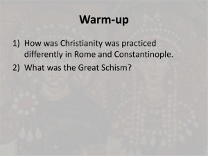 Great Schism 2 - South Pointe Middle