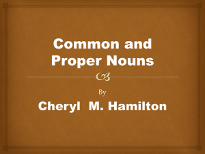 Common and Proper Nouns: Grammar Rules & Examples