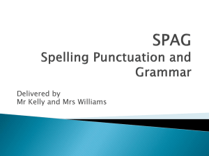 SPAG presentation