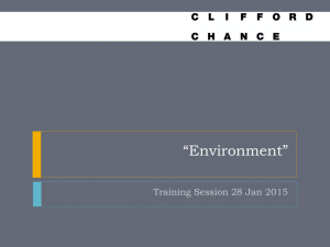 Environment - Warwick Debating Society