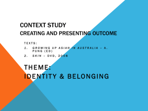 CONTEXT STUDY