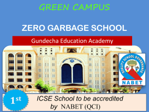 Zero Garbage School: Gundecha Education Academy's Initiative