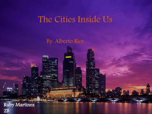 The Cities Inside Us: Poem Analysis by Alberto Ríos
