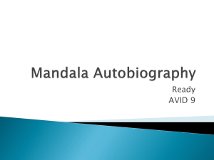 Mandala Autobiography: AVID 9 Presentation