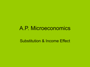 A.P. Microeconomics
