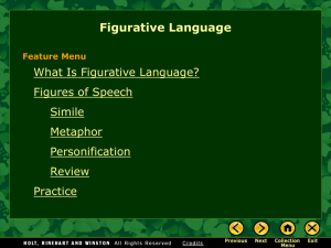 What Is Figurative Language?