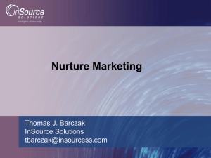 Nurture Marketing
