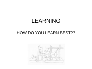 Learning Modules PowerPoint