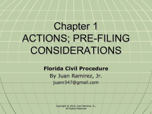 Florida Civil Procedure