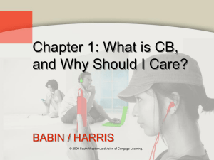 consumer behavior