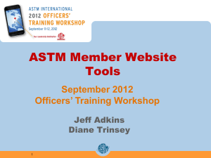 Member Website Tools
