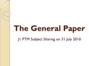 Preparation for GP - JJC General Paper Wiki