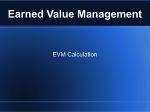 Earned Value Management