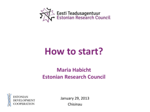 How to start?