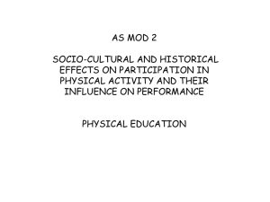 PE - National Curriculum