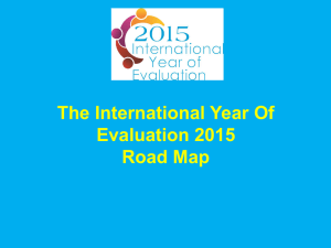 Evaluation Year 2015