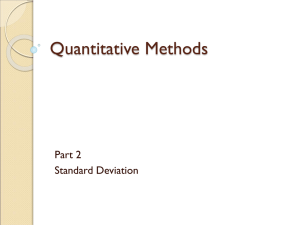 Quantitative Methods