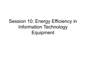 Power Consumption (Watts)
