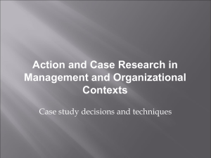 Case study research