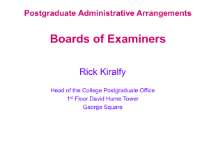 Examination