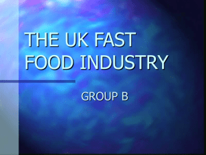 UK Fast Food Industry Analysis: Trends & Future