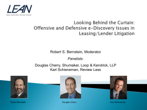 PPT - Lease Enforcement Attorney Network