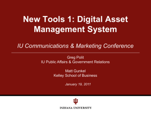 Web Content Management at IU