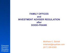 Family Office Exclusion