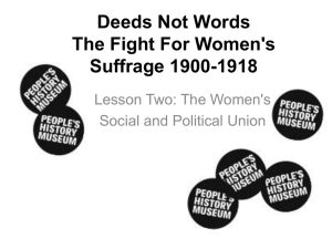 Deeds not Words Lesson 2