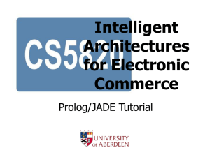 Intelligent Architectures for Electronic Commerce