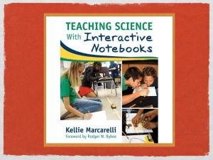 Interactive Science Notebooks