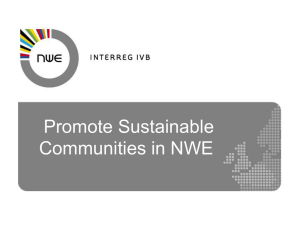 INTERREG IVB North West Europe