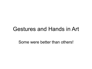 Hands in Art