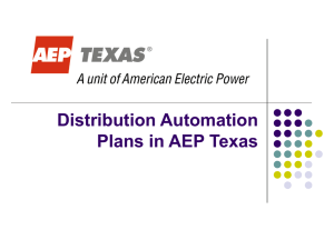 Distribution Automation Using AMI Communications