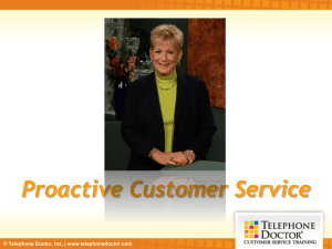 TD8ProactiveCustomerService