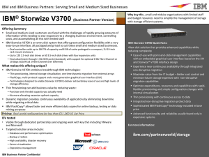 StorwizeV3700 - Ingram Micro