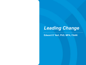 Change Management