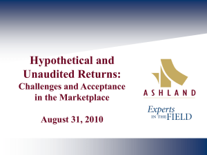 Examples of Supplemental Information