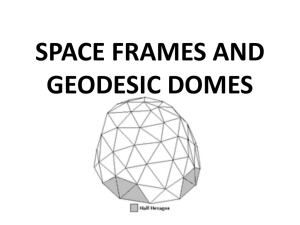 Space Frames & Geodesic Domes: Architecture & Engineering