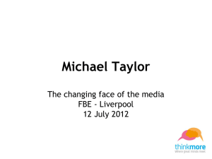 Changing Face of the Media
