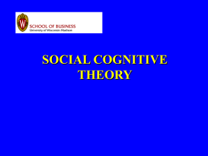 Social Cognitive Theory