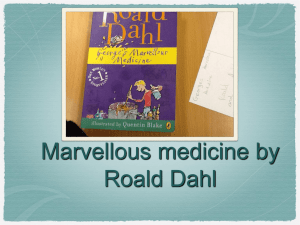 George's Marvellous Medicine Book Review by Amy Sadler