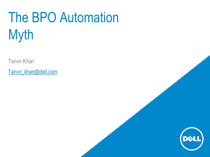 Automation Myth - World BPO/ITO Forum