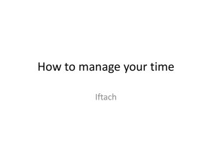 Time Management Strategies: Prioritize Your Schedule