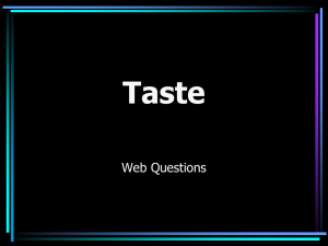 taste buds