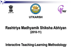 Activity-based learning